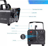 Máquina De Niebla Humo Luces Potente Dmx 500w Control Remoto
